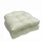 wcpqt Cojines de Asiento para Silla al Aire Libre, Paquete de 2, Impermeables, en Forma de U de 19 x 19, Cojines de Asiento de Silla de Patio con Pelo insertado Engrosado, para Muebles de Patio