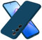 EASSGU Custodia per Samsung Galaxy S24 (6.2 Inches), Cover Morbida in Silicone TPU - Blu zaffiro