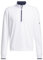 adidas Men's Lightweight Half-Zip Top, white, XL