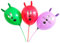 KICHOUSE 25 Stück 12 Hasenballon Spielzeugballon Hasenhasenballon Dekor Hasenballon Partyballon