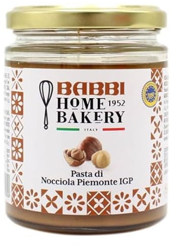 BABBI HOME BAKERY PASTA DI NOCCIOLA PIEMONTE I.G.P. 250 GR