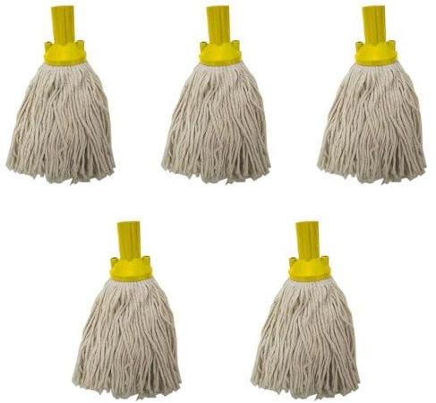 Socket Mop Head Exel® PY No 12 - 5 x 200g (7oz) (Yellow)