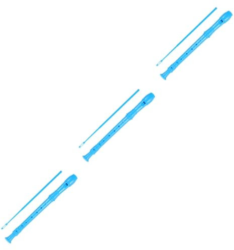 Toyvian 3stücke Junge Mädchen Klarinette Flöte Flöte Für Anfänger Material Leichtes Spiel Für Junge Mädchen Und Schüler Mit Reinigungsstab Und Anleitungen Für Musikunterricht