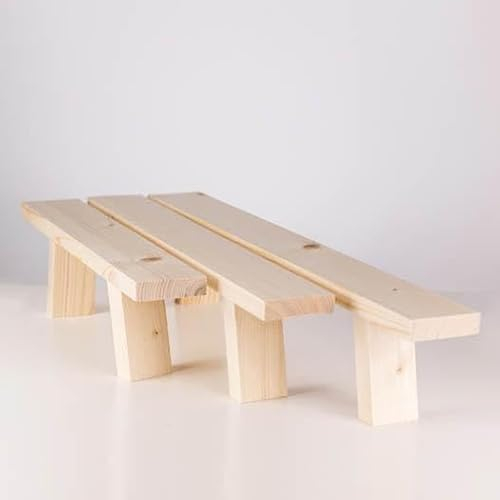 Schwibbogenbank 50 cm Schwibbogenerhöhung, Schwibbogen, Schwibbogenständer, Fenstererhöhung, FensterbankHolz naturbelassen, Weihnachten, Advent, Weihnachtsdeko, Unterstellbank Fuß Erhöhung