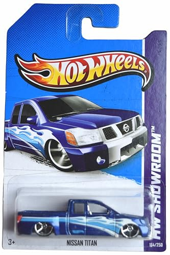Hot Wheels Nissan Titan, HW Showroom 164/250 [Blau]