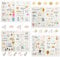 225 Stück Gästebuch Geburtstag,Sticker Fotoalbum,Sticker Geburtstag Für Kinder Und Erwachsene,Sticker Für Fotoalbum,Niedlich Aufkleber Geburtstag Transparenter Matteffekt