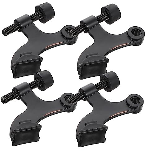 DIYEAH 4 Stück Türscharniere Aus Zinklegierung Türstopper Mit Hochleistungs-türstopper Für Zuhause