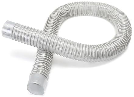 DVNKRFNB 50 Mm Innendurchmesser, Staubsaugerschlauch, Wellrohr, PVC, Kompatibel for Industrielle Staubsammelrohre, Holzbearbeitung, Graviermaschinen, Staubentfernungsrohre, Zubehör(1 m)