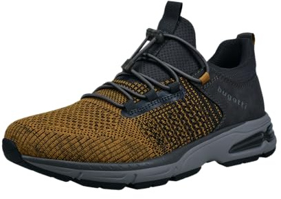 bugatti man Herren Low-Top Sneaker, Männer Slipper