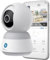 NIVIAN Telecamera di sorveglianza interna a cupola 360°, WiFi 4MP Super HD, rilevamento umano IA, auto-tracking, audio bidirezionale, compatibile con Alexa e Google Home