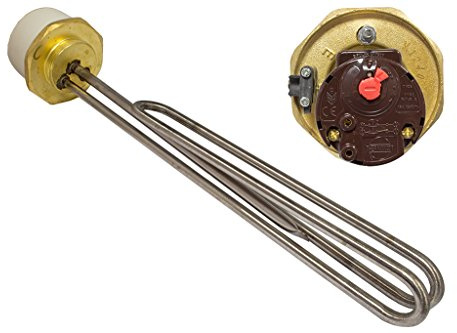 TELFORD Tempest 14 inch Immersion Heater INCOLOY (Hard Water Areas) BEAB Approved 3KW 1 3/4 BSP Dual Safety RoHS EN 60335-2-73 Approved RoHS compliant