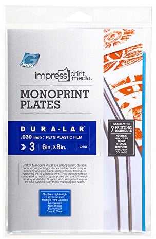 Grafix K30DC683 Impress Monoprint Plates 3 kg 6 x 8-inch