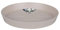 Elho Loft Urban Soucoupe Ronde 21 - Soucoupe pour Extérieur - Ø 20.4 x H 2.9 cm - Gris/Gris Chaud