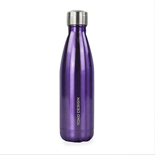 Yoko Design - BOUTEILLE ISOTHERME BRILLANT 500 ML VIOLET