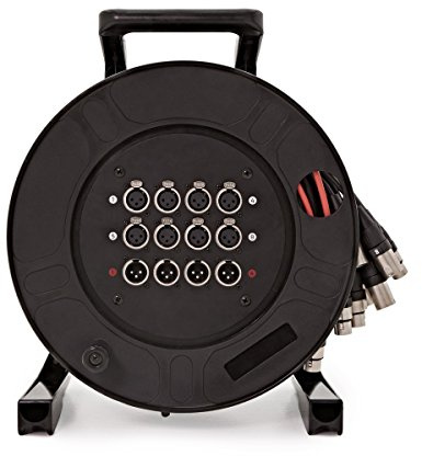 SUBZERO 12 Channel Drum Stage Box, 8 In 4 Out, 20m