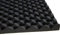 Akustikschaumstoff als Akustik Noppenschaumstoff Platte 200x100x3cm (anth/schwarz) aus hochwertigem PUR-Schaumstoff