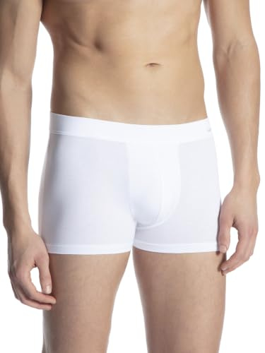 CALIDA Cotton Code Boxershorts Herren | mit stoffüberzogenem Gummibund