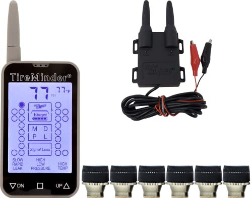 TireMinder TM-77 RV TPMS mit 6 Sendern