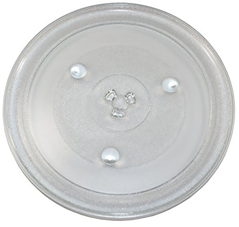 HQRP Plateau tournant en verre de 31,5 cm pour four à micro-ondes GE General Electric, Hamilton Beach, Frigidaire, Emerson, Oster, Magic Chef, Panasonic 315 mm H4-899