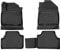 Element Passgenaue Premium 3D Gummimatten Fussmatten Designed für Hyundai Kona Elektro, Mk1, 2017-2023, 4 TLG, Schwarz