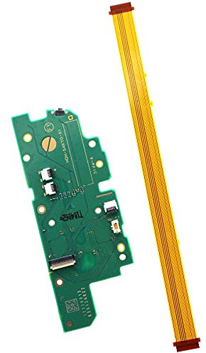Deal4GO LEFT Mini Joycon Buttons Board PCB HDH-SAKYO-01 w/ L Button Ribbon Cable HDH-001 Replacement for Nintendo Switch Lite Motherboard
