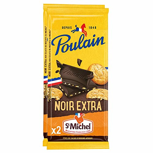 Poulain Noir Extra Saint Michel 2X95g