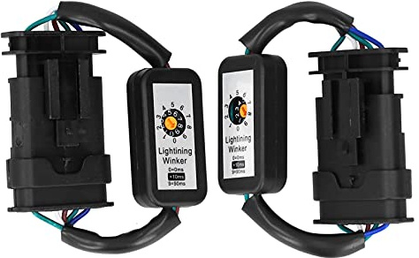 Tbest Dynamisches Blinkermodul, Paar LED Rücklichter Dynamischer Blinkeradapter Kabelbaum Blinker Modul Kits Passend für 4er F32 F33 F36 F82 F 2013 2019