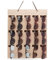 Hifot Sonnenbrillen-Aufbewahrungs-Organizer, hängende Brillen an der Wandtasche montiert, Brillen-Display-Halter 15 Filzschlitze