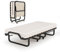 LIFEZEAL Klappbett, Klappbares Gästebett im Metallrahmen, Faltbares Einzelbett mit Matratze aus Memory Foam, Erwachsene Metallbett auf 4 Rädern (200 x 80 x 41 cm, Beige)