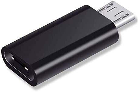 iJiGui Adaptateur USB C vers Micro USB, USB C Adaptateur, Adaptateur Type C Femelle vers Micro USB Mâle, Support Charge Sync pour PC, Samsung Galaxy, Huawei, Camera, Power Bank