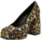 Katy Perry Damen The Uplift Pump Platform, Schwarz Multi, 9.5 US
