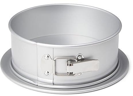 patisse Molde desmontable profesional, de aluminio y sin revestimiento antiadherente, diámetro de 22 cm