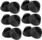 SOESFOUFU 16 Pièces Protège Pied De Chaise Support Couvre-Pieds De Chaise Métallique Protège-Jambes De Chaise Patins De Chaise pour Meubles Caoutchouc Abs Tampon en Acier