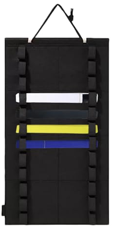 Kasmole Karate-Gürtelhalter | 12 Gürtel Karate-Gürtel-Präsentationsständer Wandmontierter Taekwondo-Gürtel-Display-Halter Kampfsport-Gürtel-Organizer - für Kampfsport, Karate, Taekwondo-Gürtel
