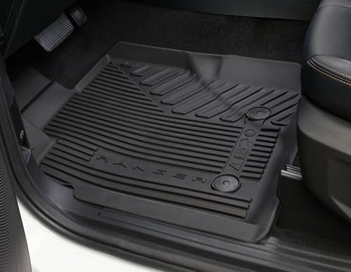 Original Ford Ranger/Raptor 2022-Aktuell Allwetterfußmatten für Vorne und Hinten 2587142