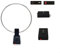 GA-800 Short Wave Radio Antenna, 10KHz-159MHz Portable HF Receiving Stainless Steel Loop Antenna Active Receiving Antenna Loop Short Wave for SWL HAM