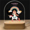 YiLingYiJiu Personalisiertes Baby Nachtlicht Geschenk,individuelle Led Nachttischlampe Kinder,Taufgeschenke für Neugeborene/Jungen/Mädchen,Zur Geburt Geschenk,Originelles Geschenk(Prinzessin_2)