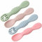 FlyWave Löffel Baby 4 Stück, Eco-Friendly Breilöffel Baby, Babylöffel ab 4 monate, Babylöffel Leicht zu Füttern und zu Reinigen