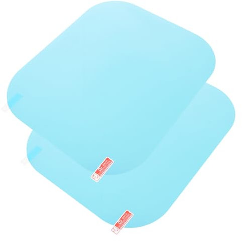 Beatifufu Seitenspiegelfolie Für Auto 2 Blatt Kratzfeste Schutzfolie Antibeschlag Regenfest Installieren