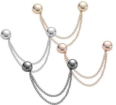 Strickjacke Clip Pullover Clips Strickjacke Kragen Clips Kleider Clip Sweater Cardigan Clips Broschen Multifunktionale Magnetische Kleidungsklammern Magnetische Kleidungsschalklammern