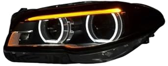 Upgrade-Version Scheinwerfer Kompatibel for BMW F10 F18 Voll LED Scheinwerfer Nachrüstsatz Kompatibel for 528i 2011-2016(2011-2013 2PCS)