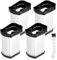 WV270 Replaces Filter For Shark WV270UK WV273UKT WandVac 2.0 Cordless Handheld Vacuum Cleaner,4-pack WV270 HEPA Filter A gooseneck Brush Is Included