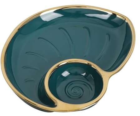UTHCLO 1 Pz Piatto Per Snack Creativo Piatto Piccolo Per Servire Gnocchi Ciotola Piatto Per Conservare I Piatti Piatto Da Dessert Semplice Piatto Per Gnocchi In Ceramica
