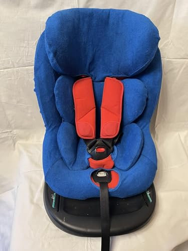 Sommerbezug Schonbezug Frottee für HTS Besafe iZi Twist Turn Modular I-size Frottee 100% Baumwolle blau