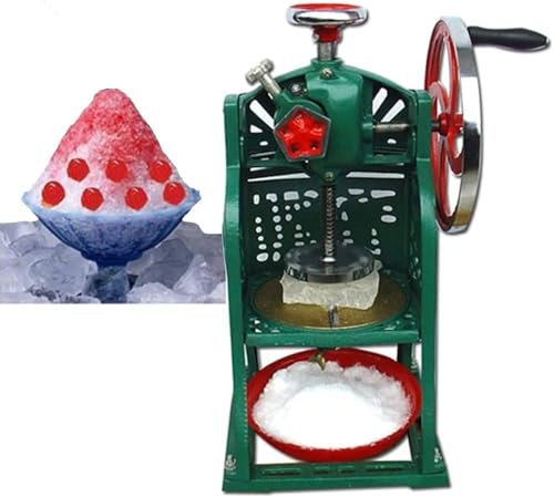 Raspadora De Hielo Manual, Diseño De Manivela, Potente Máquina Para Hielo Picado Y Granizados, Ideal Para El Verano, Ahorrando Energía En El Hogar.