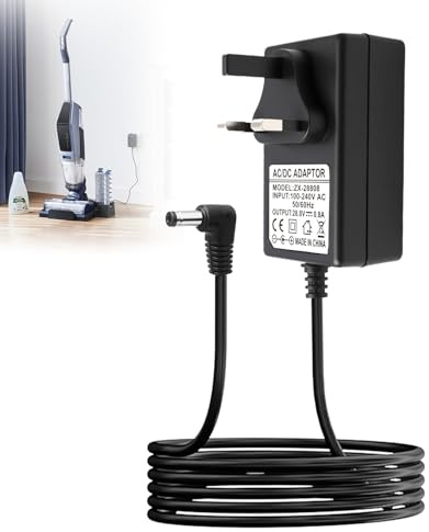 Qkhcable 28.8V Charger for Shark Hoover Cordless Vacuum Charger Replacement | If200ukt if201ukt if202 if250 if281 if285 iz201ukt iz251 iz103ukgb x40 f80 ir100 ir141 ir200 ionflex 2x duoclean adapter