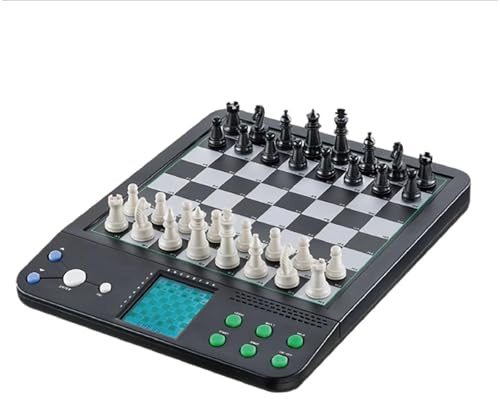 Schachcomputer, Schachspiel for Erwachsene, elektronisches/traditionelles Doppelschachbrett, intelligentes Sparring, elektronisches Schach for Kinder und Erwachsene