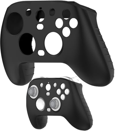 Schutzhülle für Gamesir G7 Pro/G7 SE Game Controller Case, Weiche Silikon-Schutzhülle-Stoßfest - Kratzfest- Game G7 Pro/G7 SE Controller Skin (Schwarz)