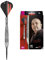 Target Darts Phil Taylor Power 9-Five Gen 7 22G 95% Tungsten Swiss Point Steel Tip Darts-Set, Grau, Schwarz und Rot, 22 g