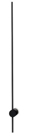 Ideal Lux ESSENCE Hohe integrierte LED-Wandleuchte Schwarz 124 cm 3000 K
